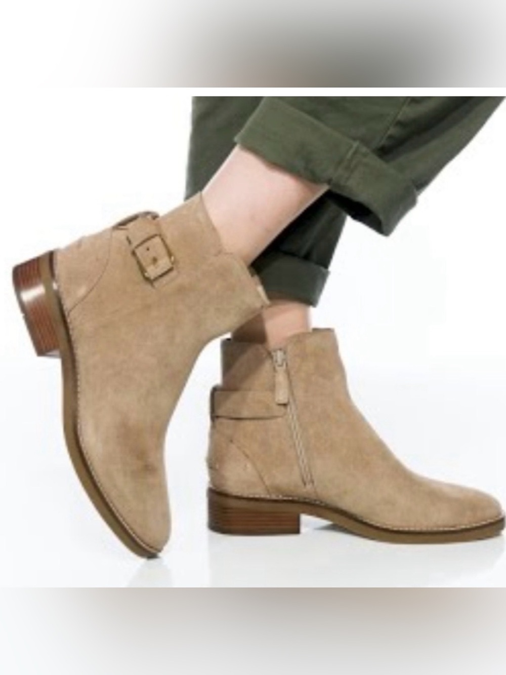 Cole haan suede boot